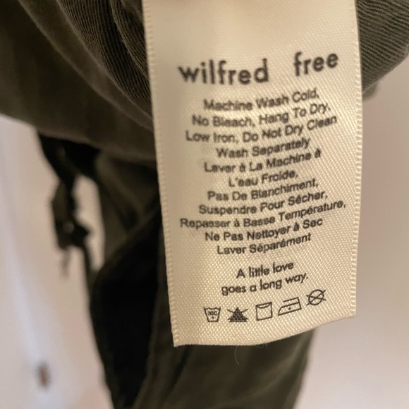 Wilfred Free Beatriz Romper- Olive - Picture 3 of 4